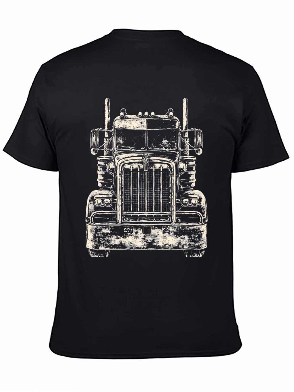 Truck Graphic Tee - Classic Big Rig Design