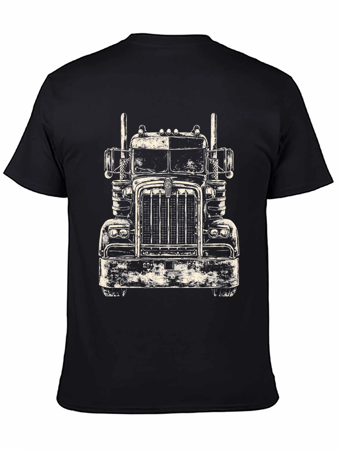 Truck Graphic Tee - Classic Big Rig Design