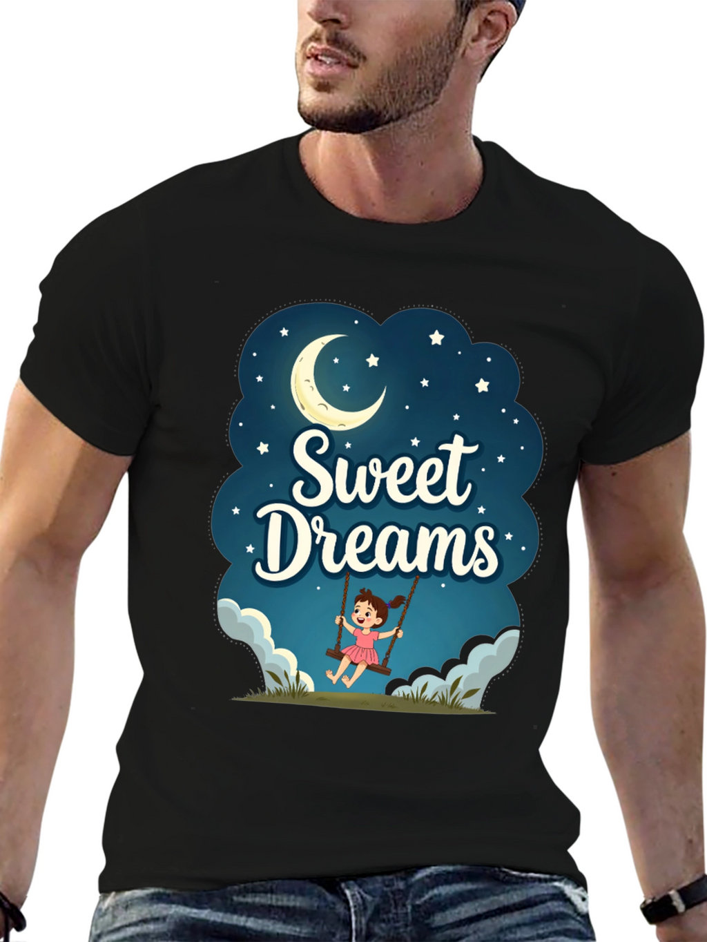 Sweet Dreams Graphic T-Shirt - Night Theme