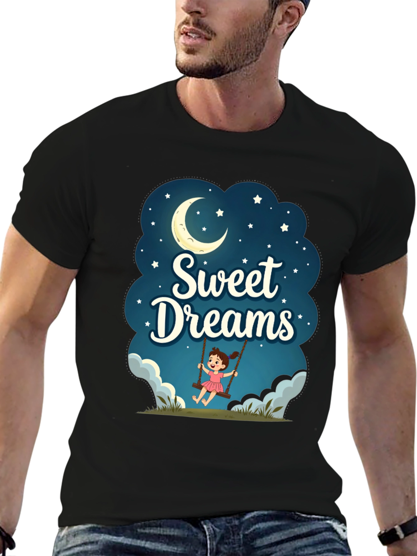 Sweet Dreams Graphic T-Shirt - Night Theme