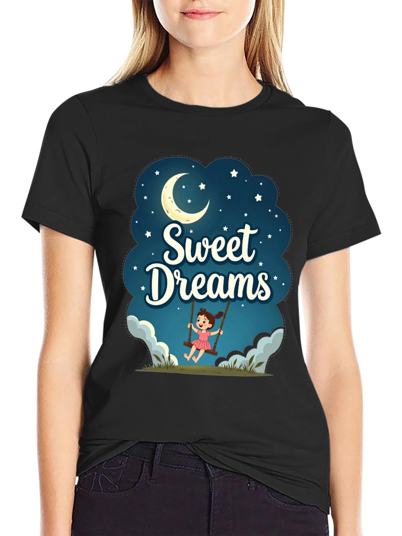 Sweet Dreams Graphic T-Shirt - Night Theme