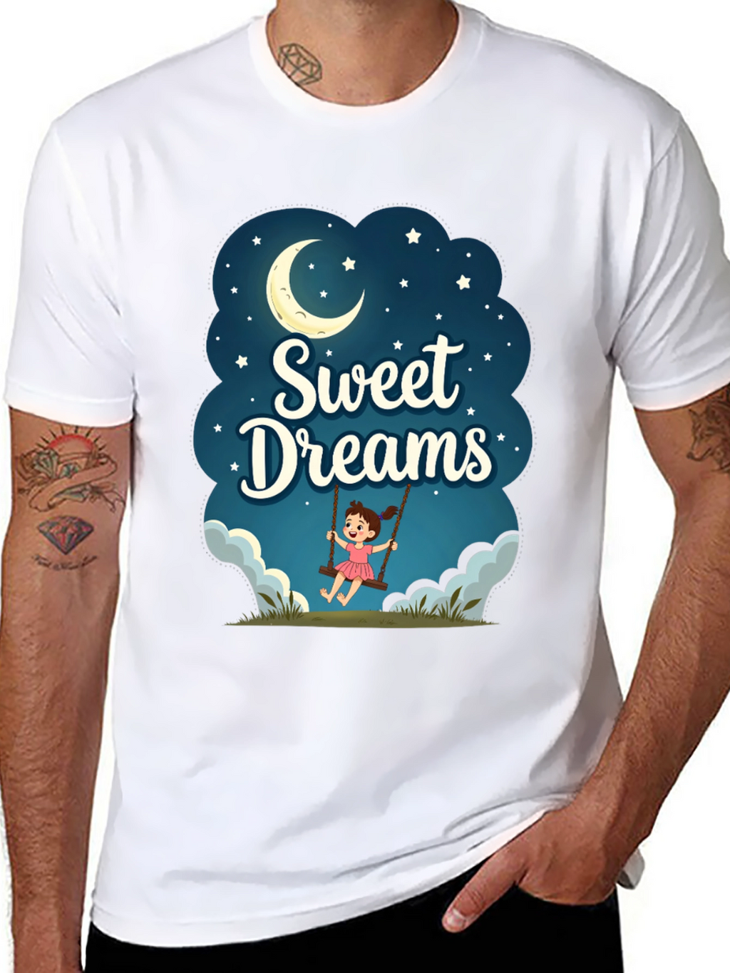 Sweet Dreams Graphic T-Shirt - Night Theme