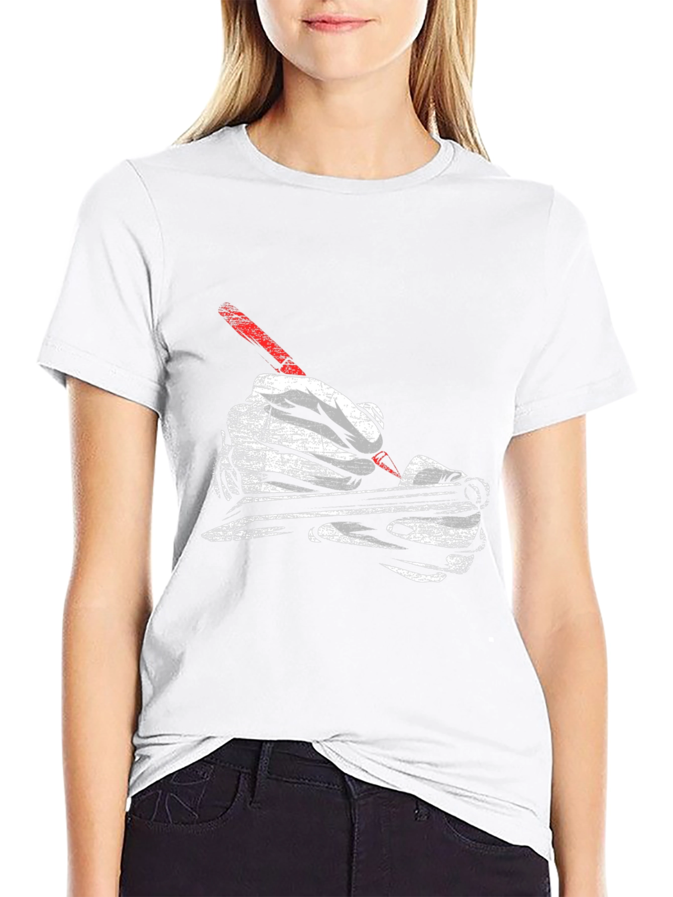 Sketch Artist Hand T-Shirt - Creative Graphic Tee