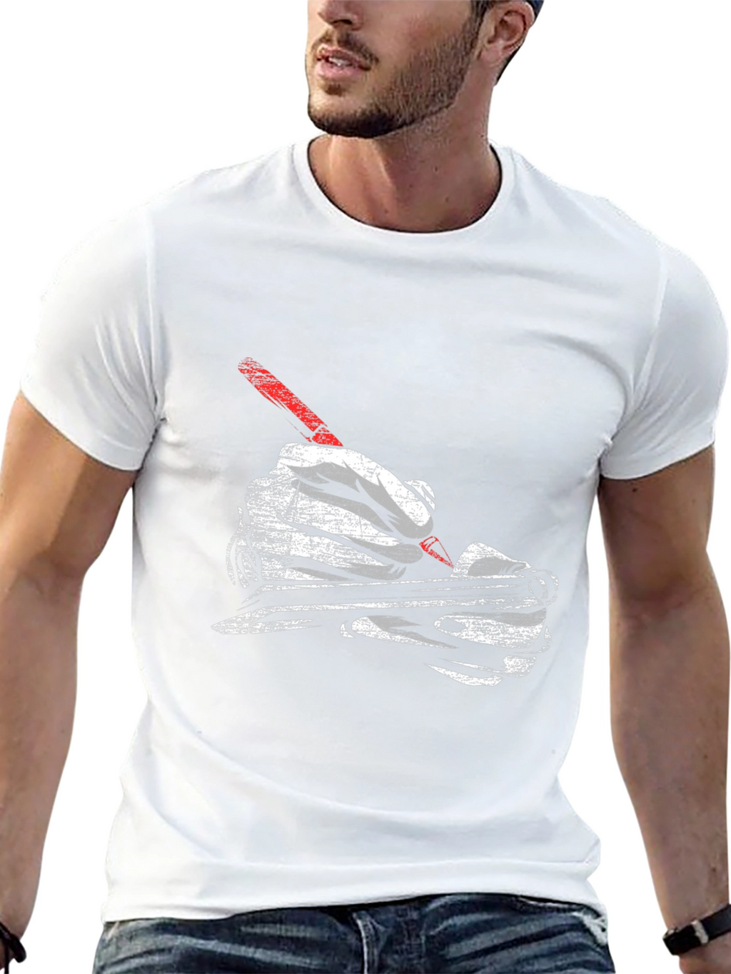 Sketch Artist Hand T-Shirt - Creative Graphic Tee