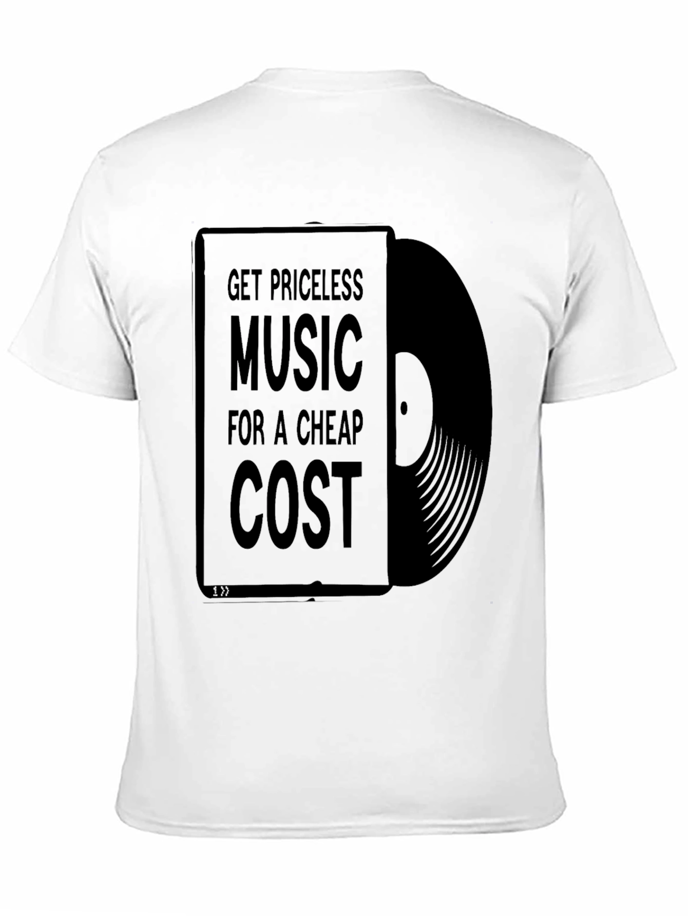 Priceless Music Black Graphic Tee