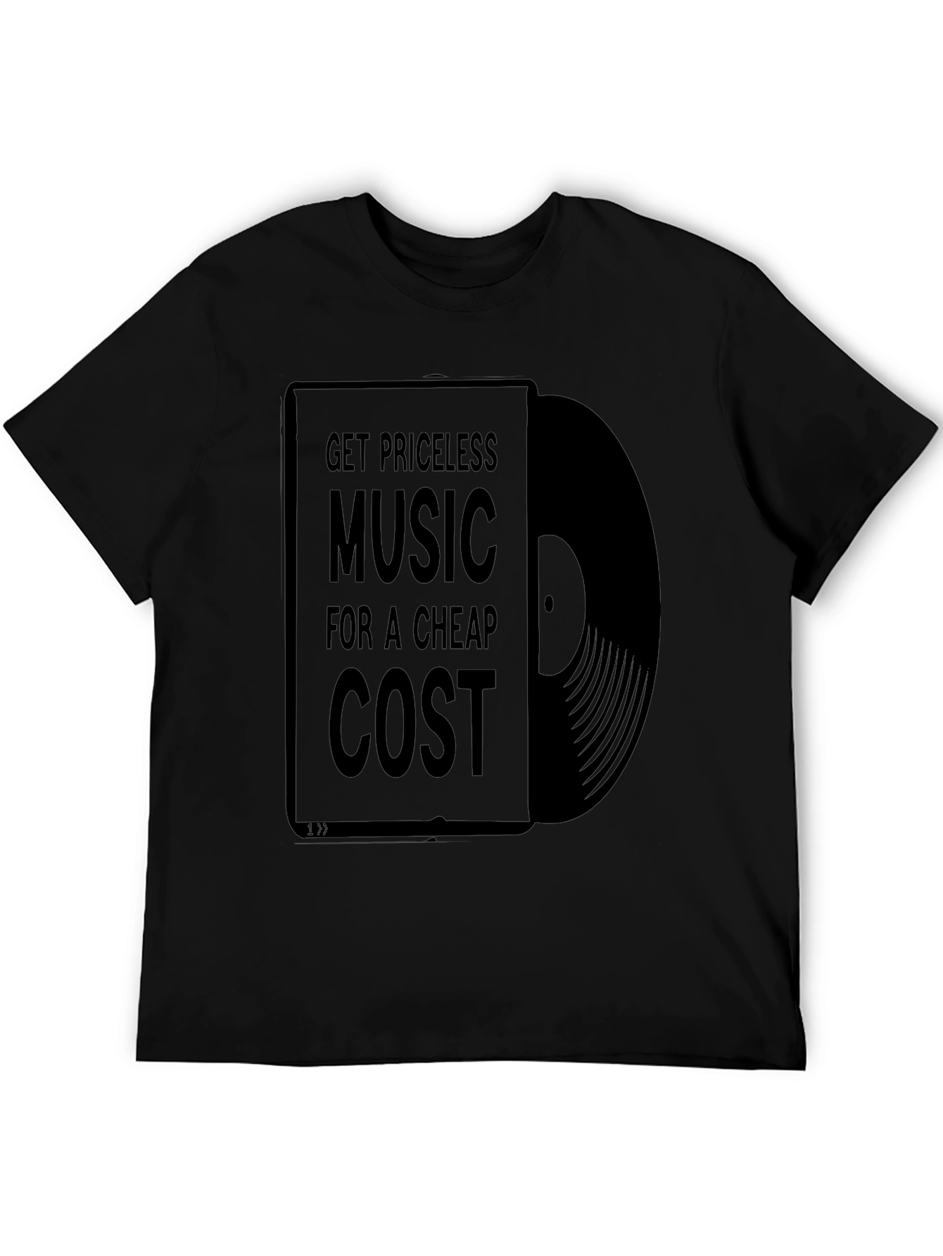 Priceless Music Black Graphic Tee