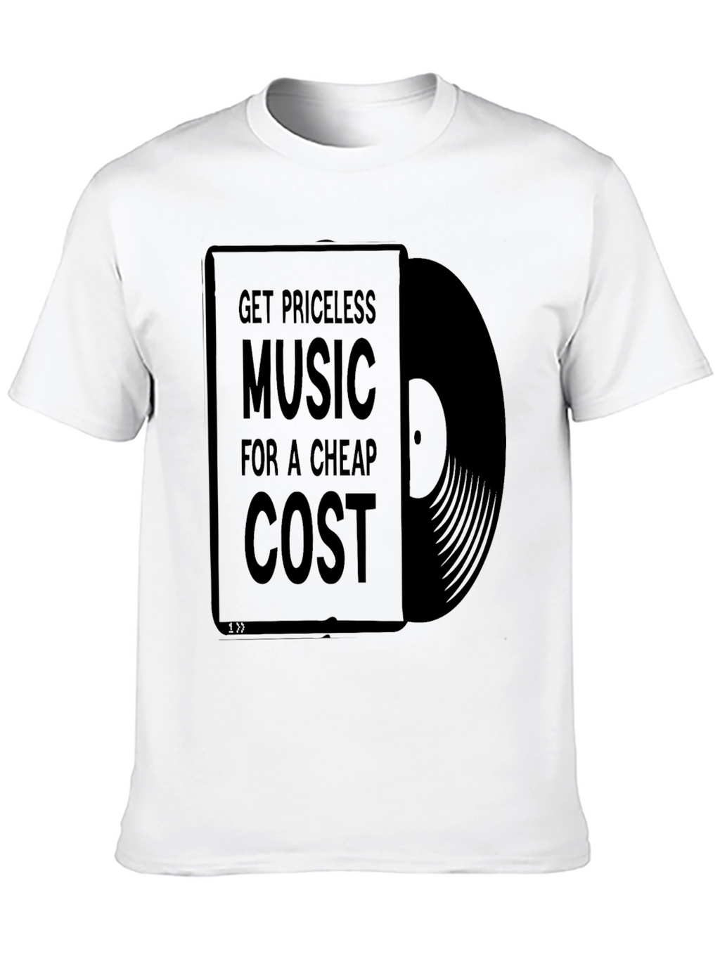Priceless Music Black Graphic Tee