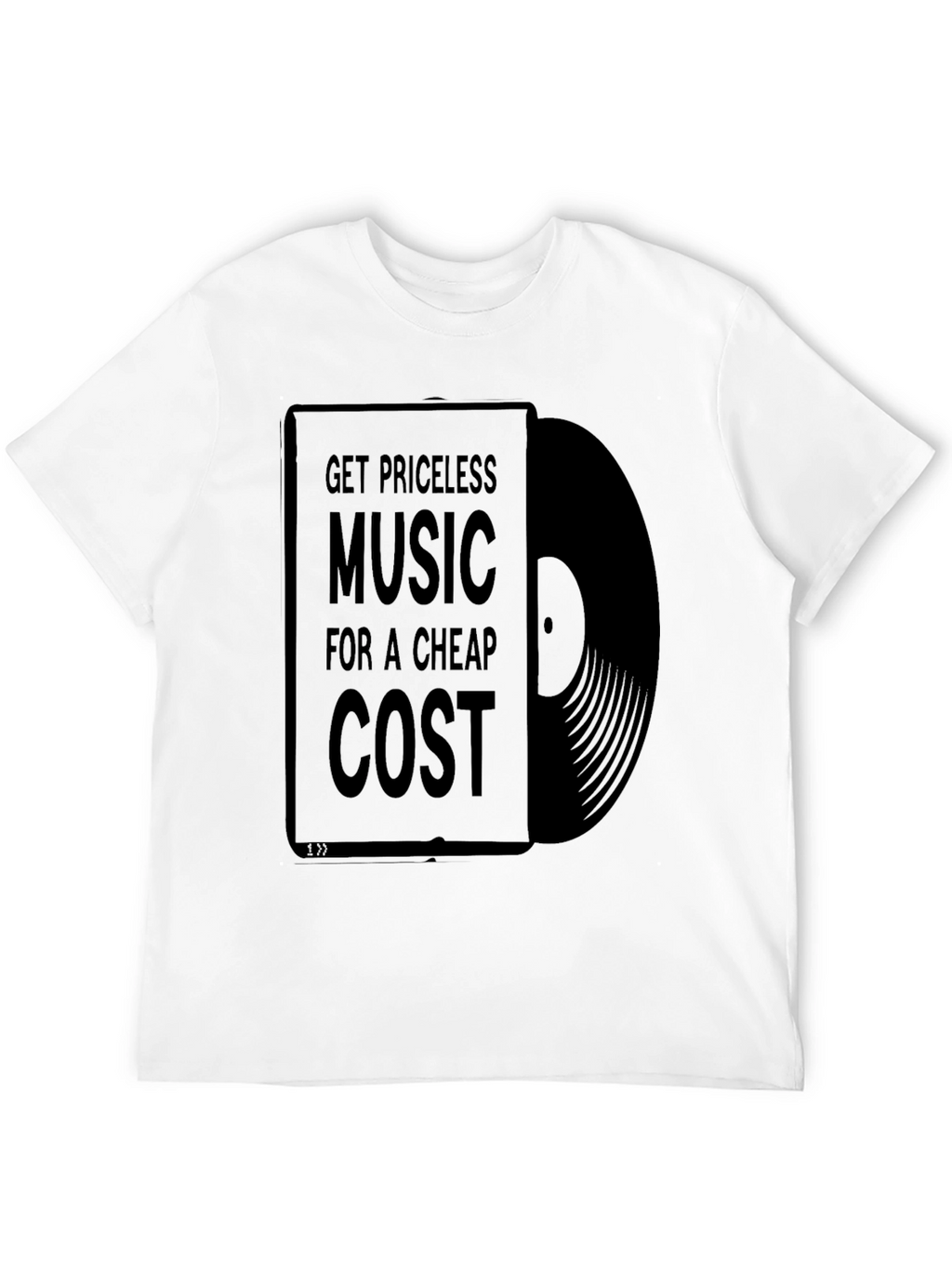 Priceless Music Black Graphic Tee