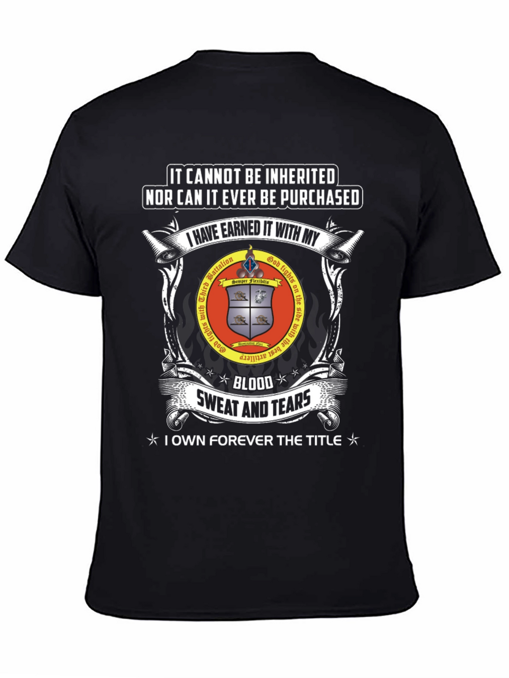 Earned Third Battalion T-Shirt