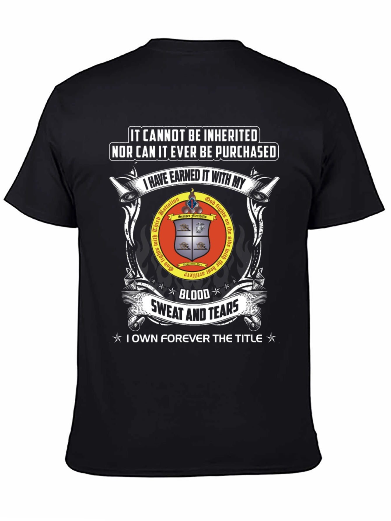 Earned Third Battalion T-Shirt