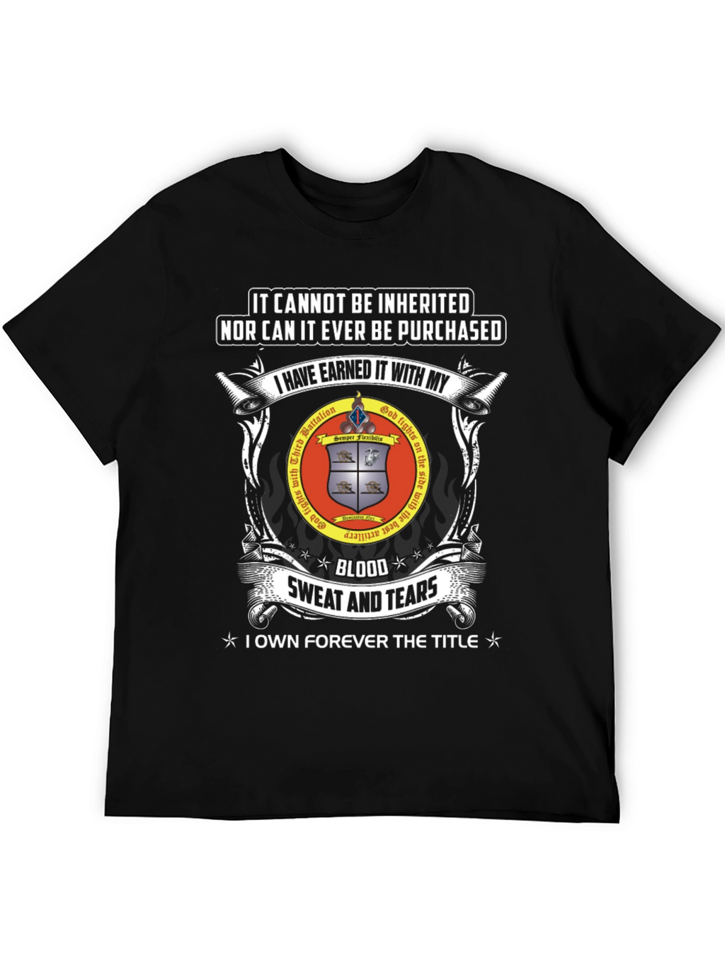 Earned Third Battalion T-Shirt