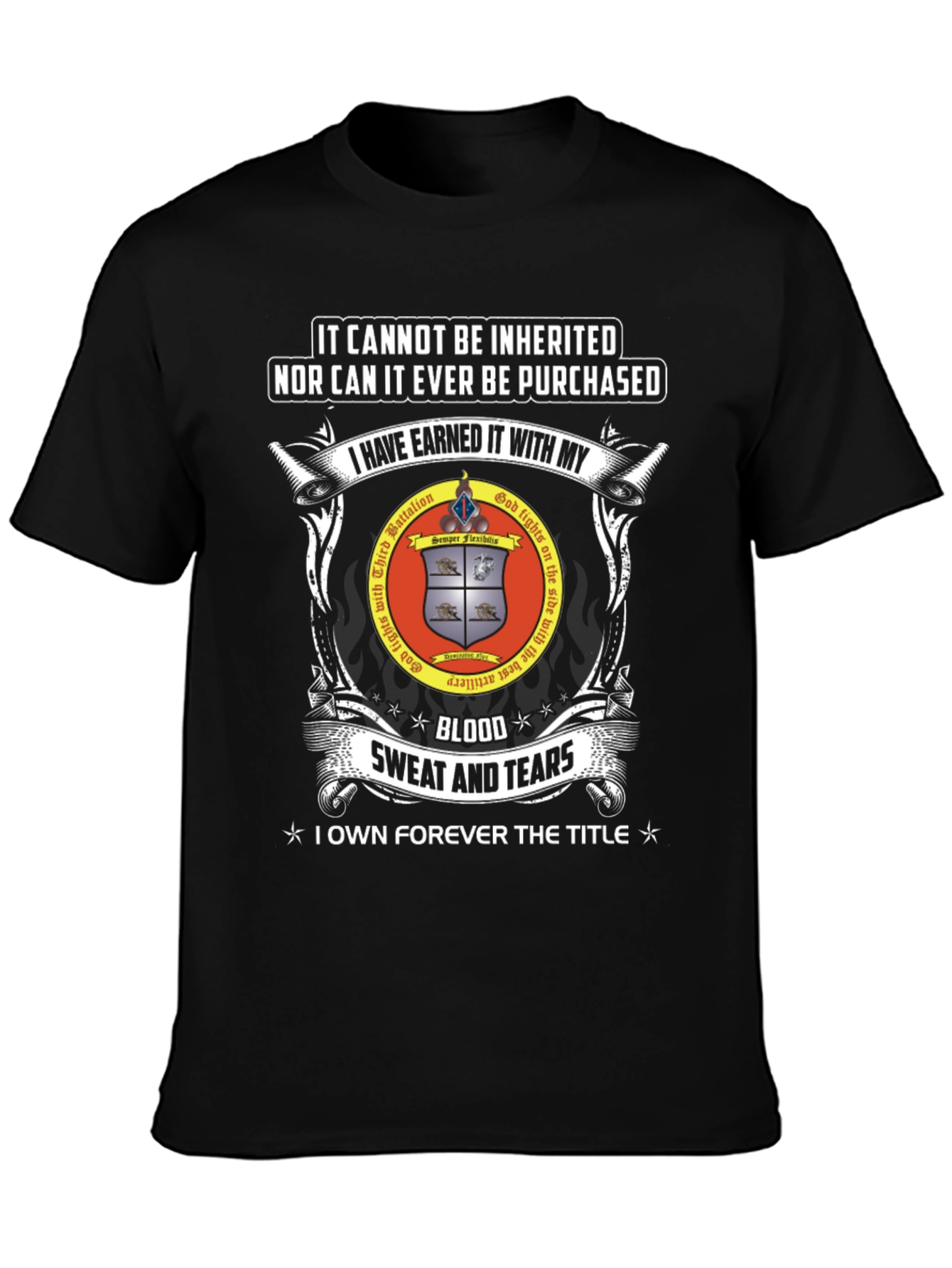 Earned Third Battalion T-Shirt