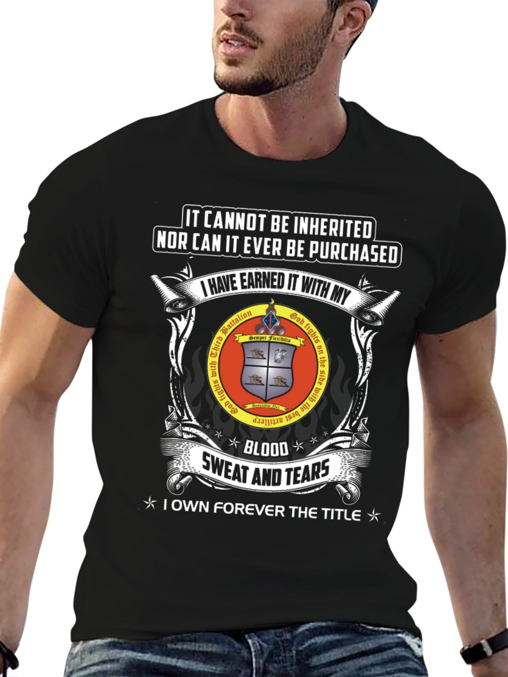 Earned Third Battalion T-Shirt