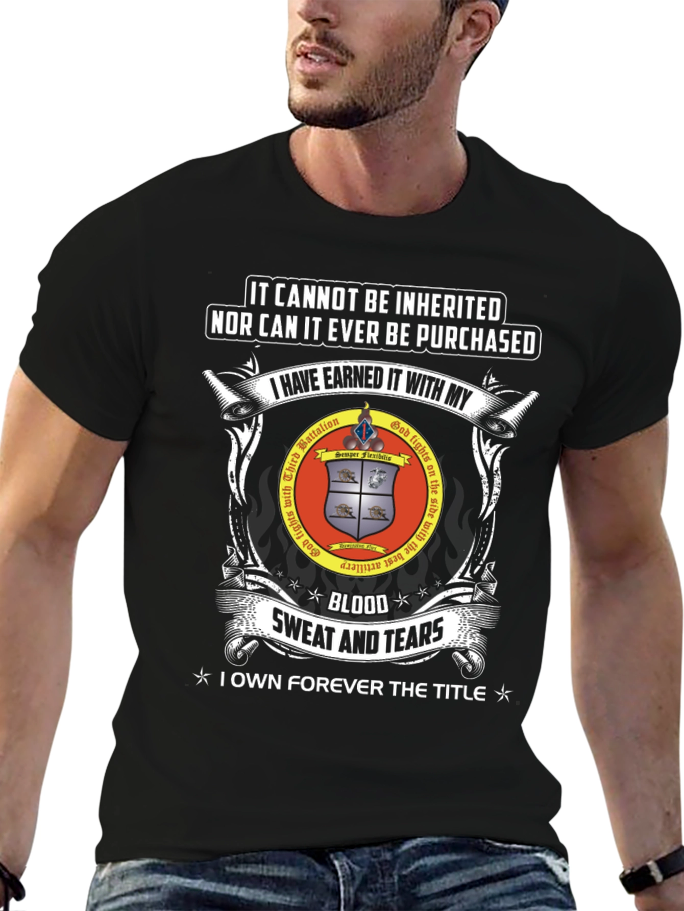 Earned Third Battalion T-Shirt