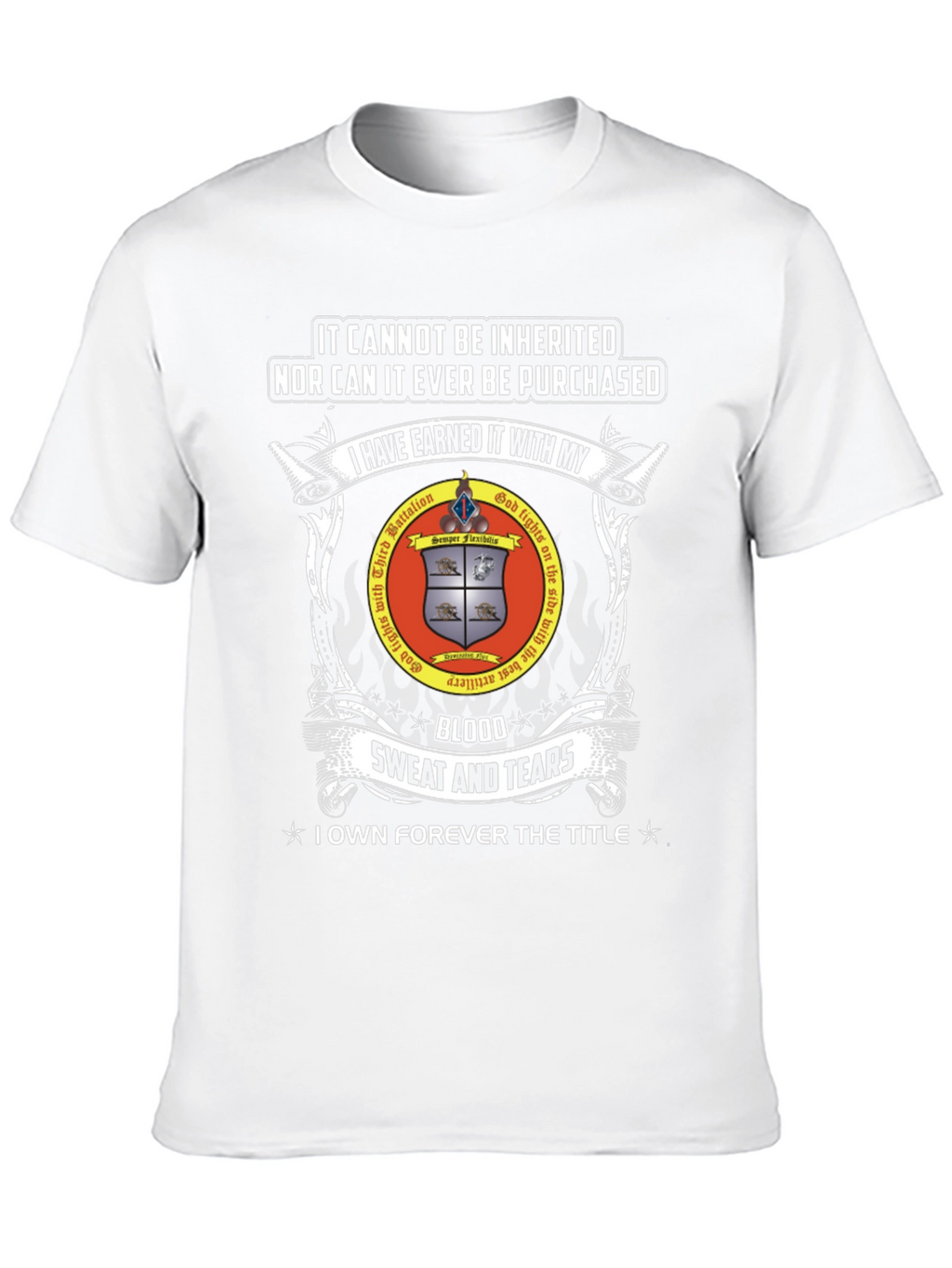 Earned Third Battalion T-Shirt