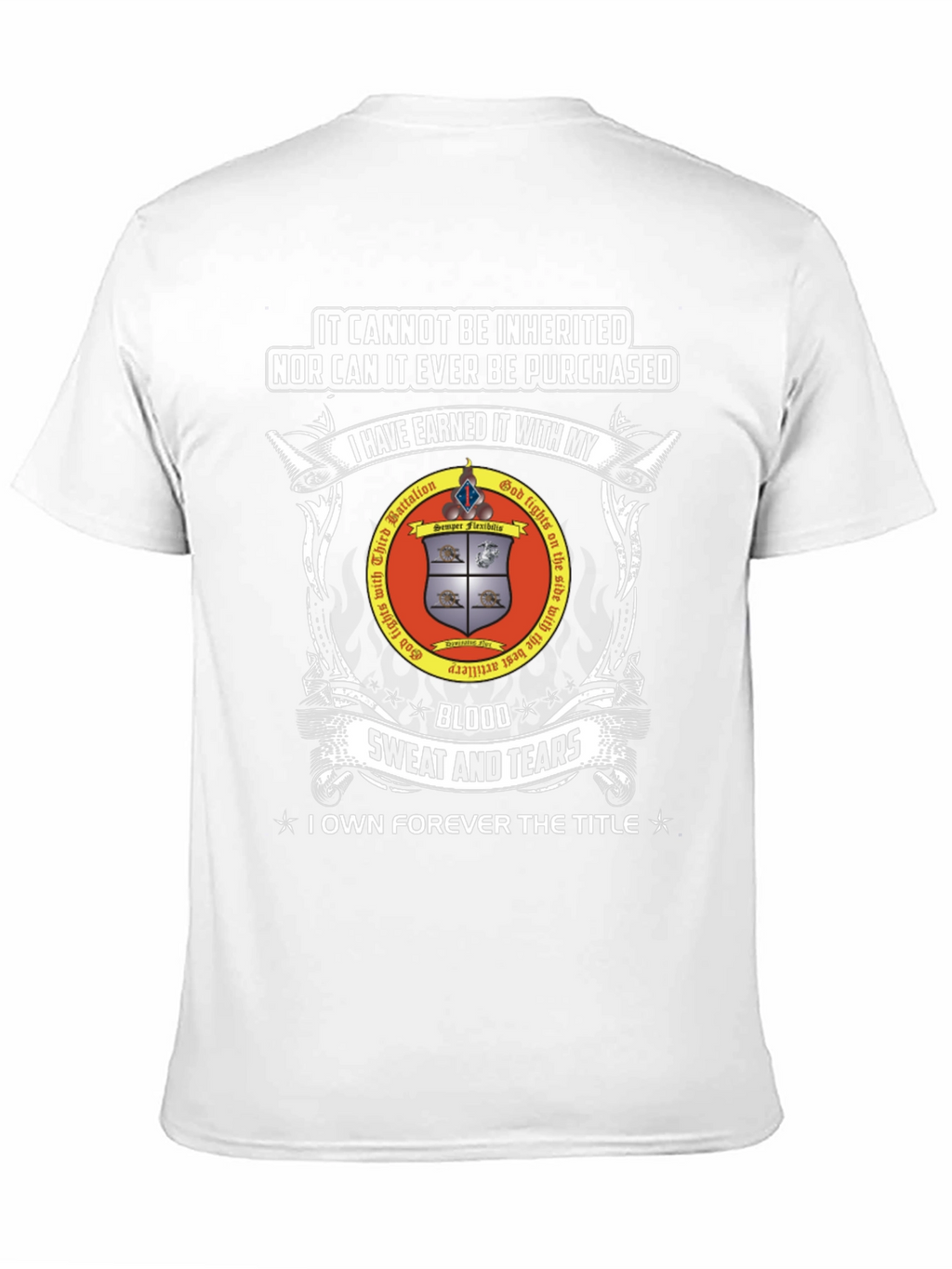 Earned Third Battalion T-Shirt
