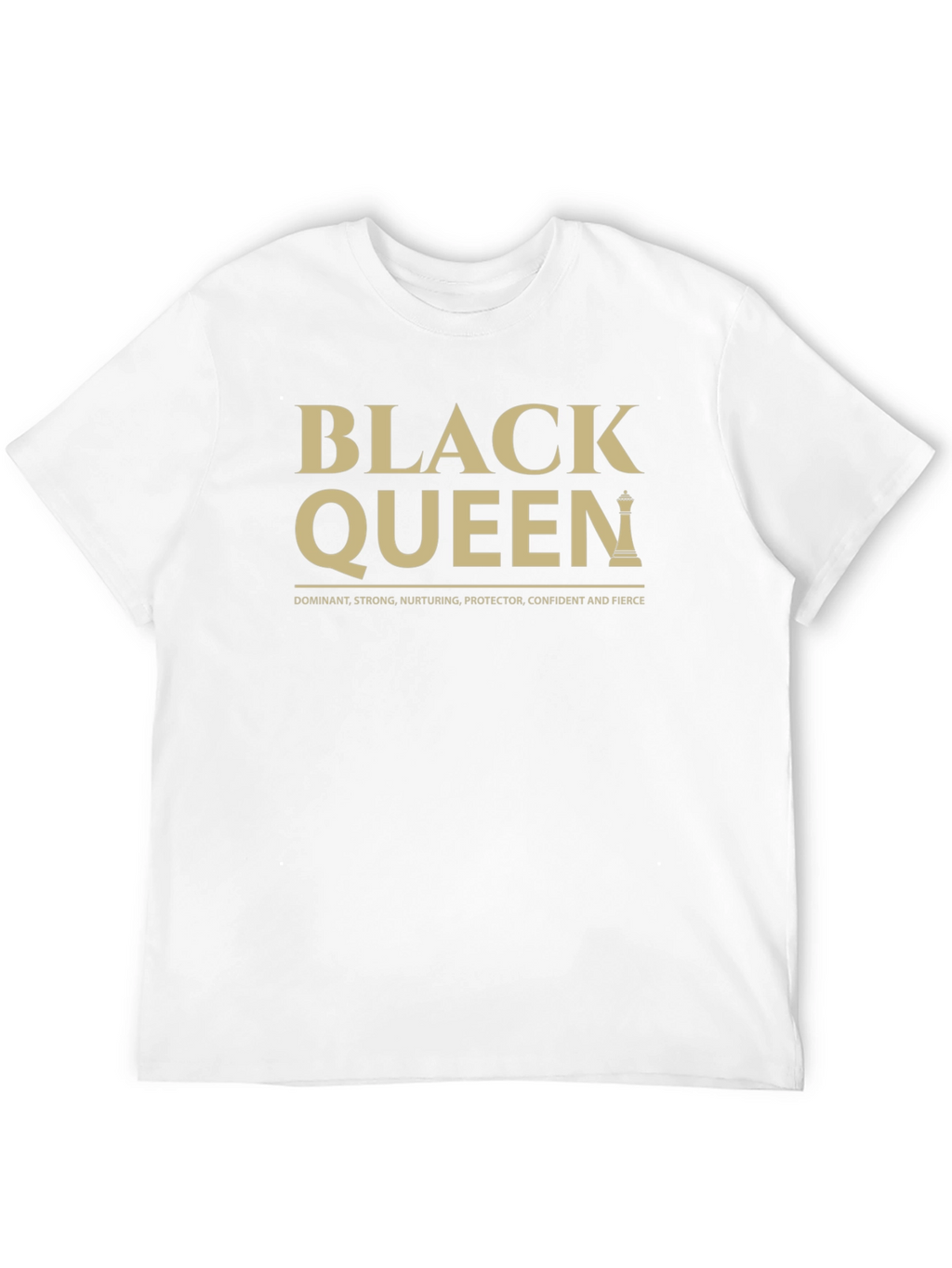 Black Queen T-Shirt: Dominant Strong & Confident
