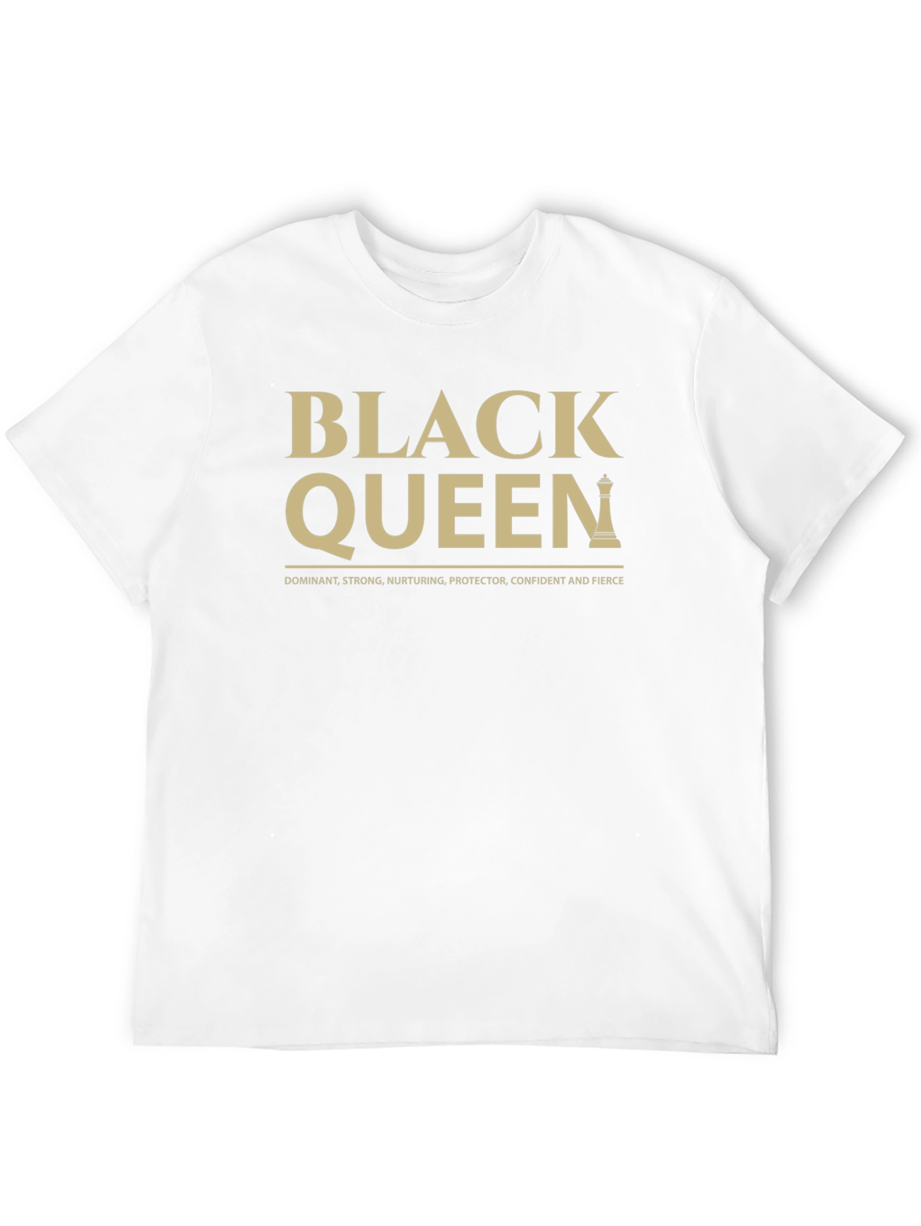 Black Queen T-Shirt: Dominant Strong & Confident
