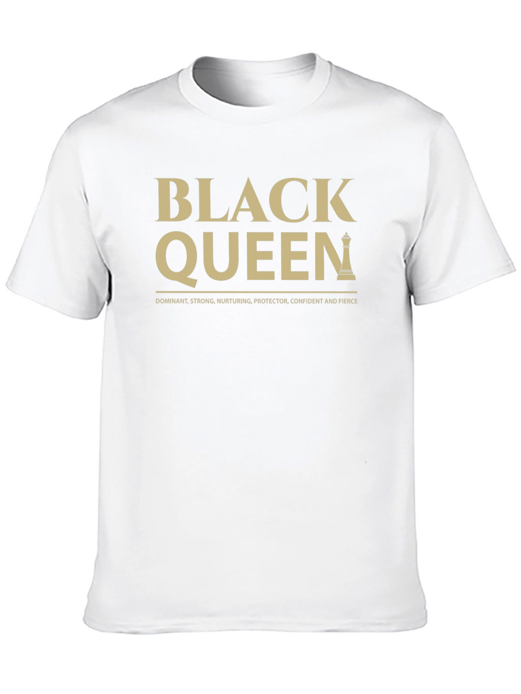 Black Queen T-Shirt: Dominant Strong & Confident