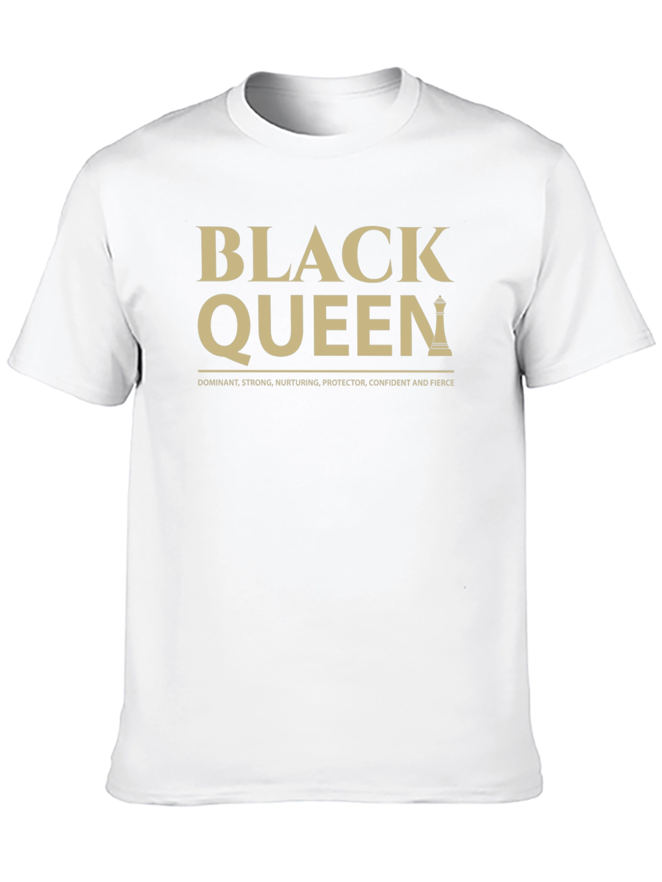 Black Queen T-Shirt: Dominant Strong & Confident
