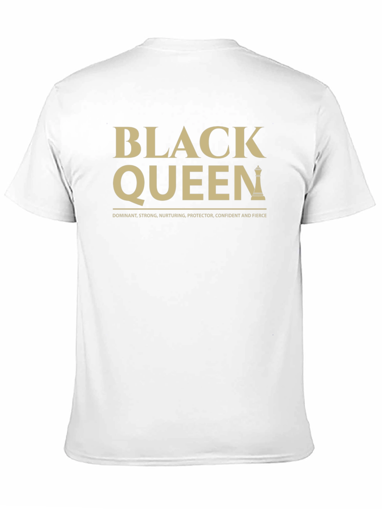 Black Queen T-Shirt: Dominant Strong & Confident