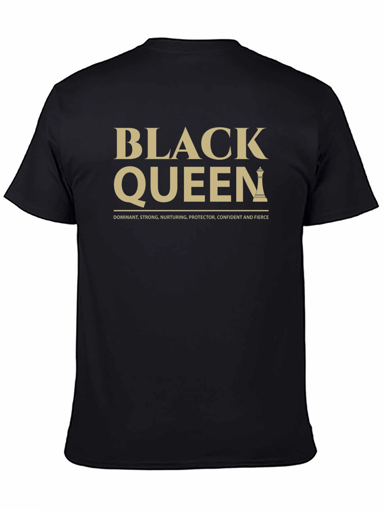 Black Queen T-Shirt: Dominant Strong & Confident