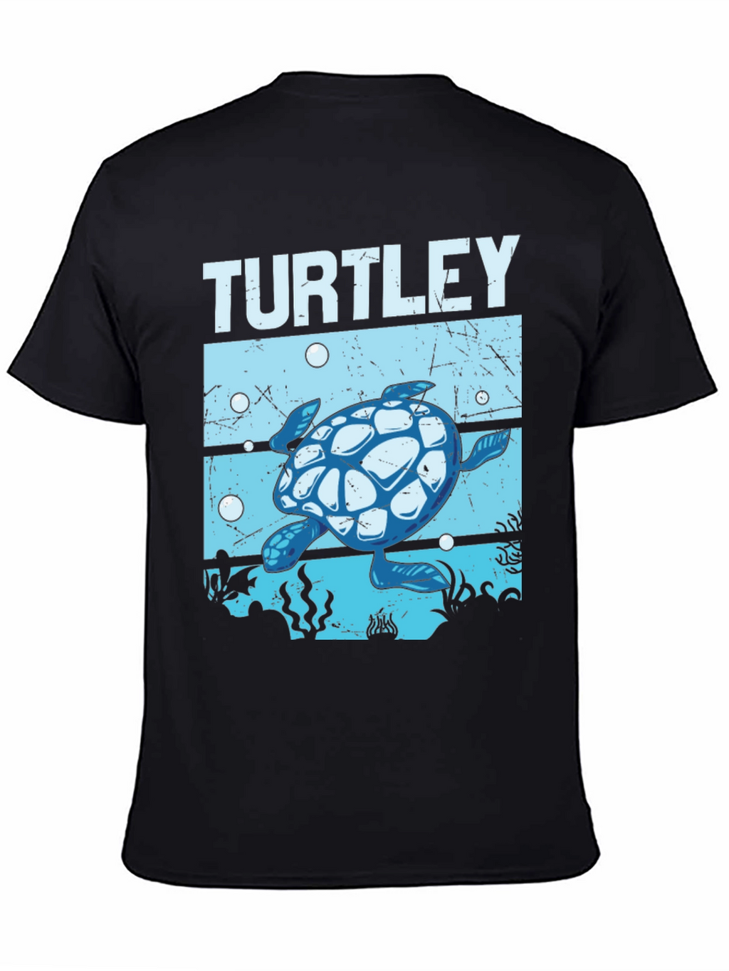 Turtley Cute Sea Turtle Graphic Tee