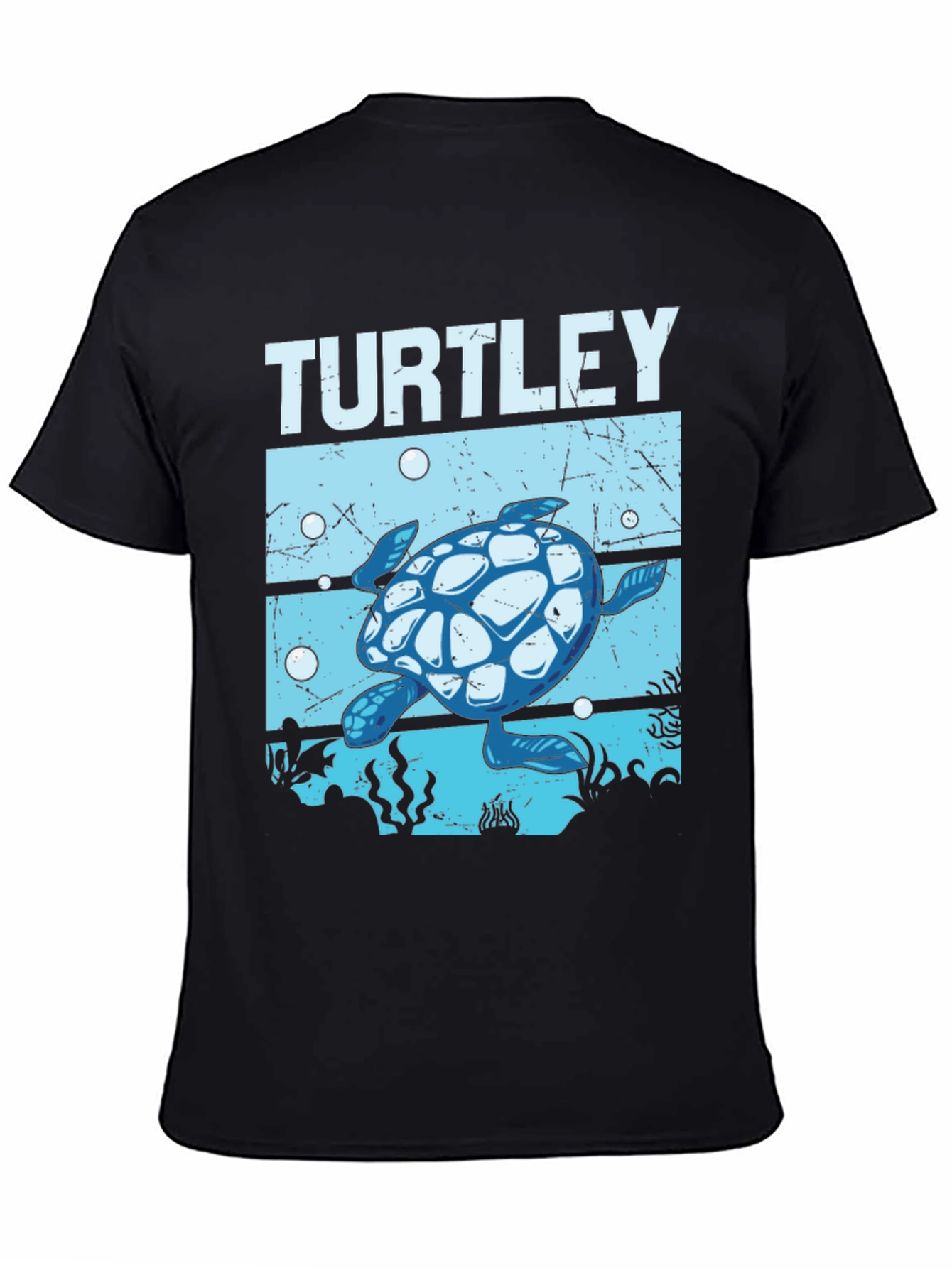 Turtley Cute Sea Turtle Graphic Tee
