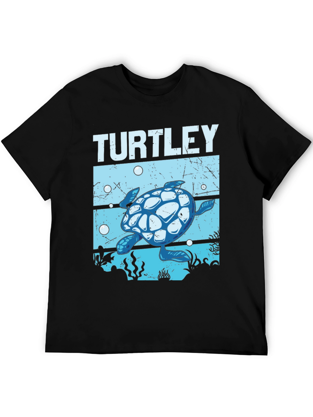 Turtley Cute Sea Turtle Graphic Tee