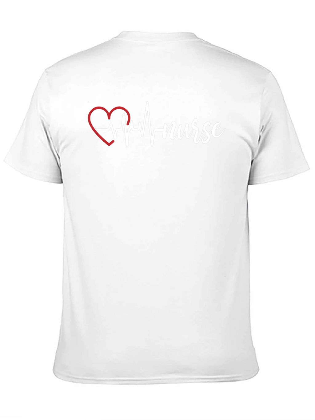 Nurse Heartbeat T-Shirt - Black