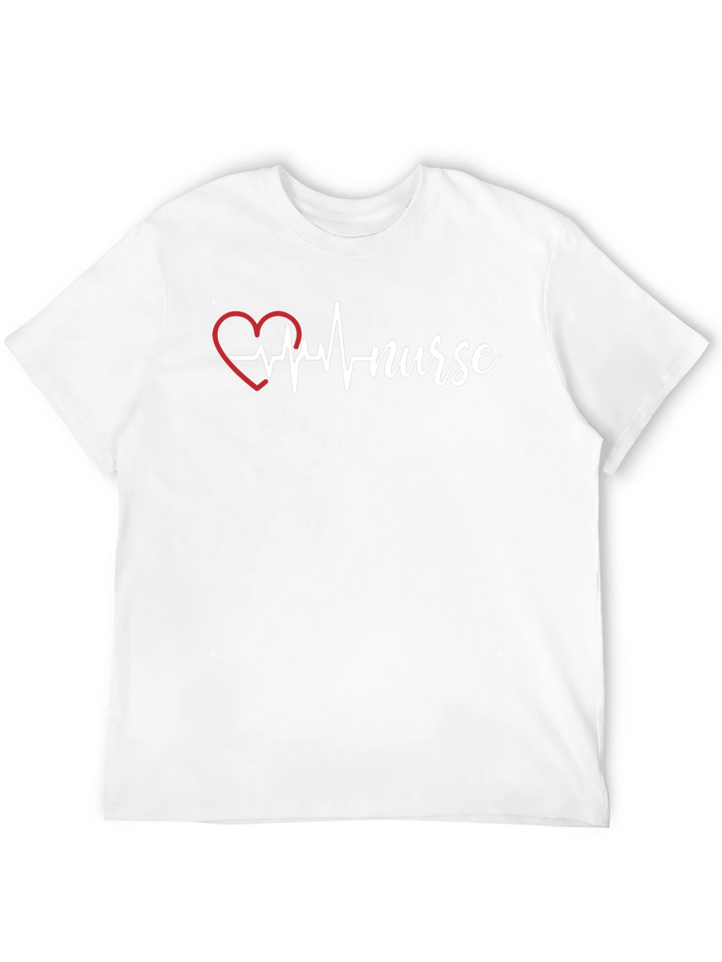 Nurse Heartbeat T-Shirt - Black