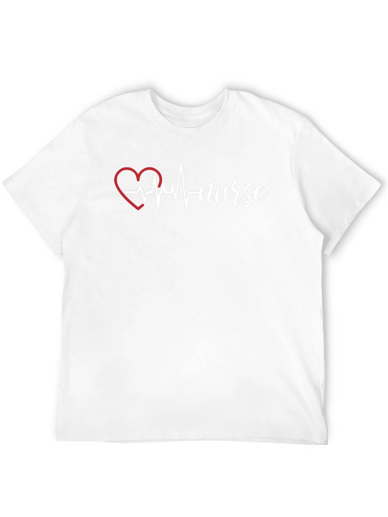 Nurse Heartbeat T-Shirt - Black