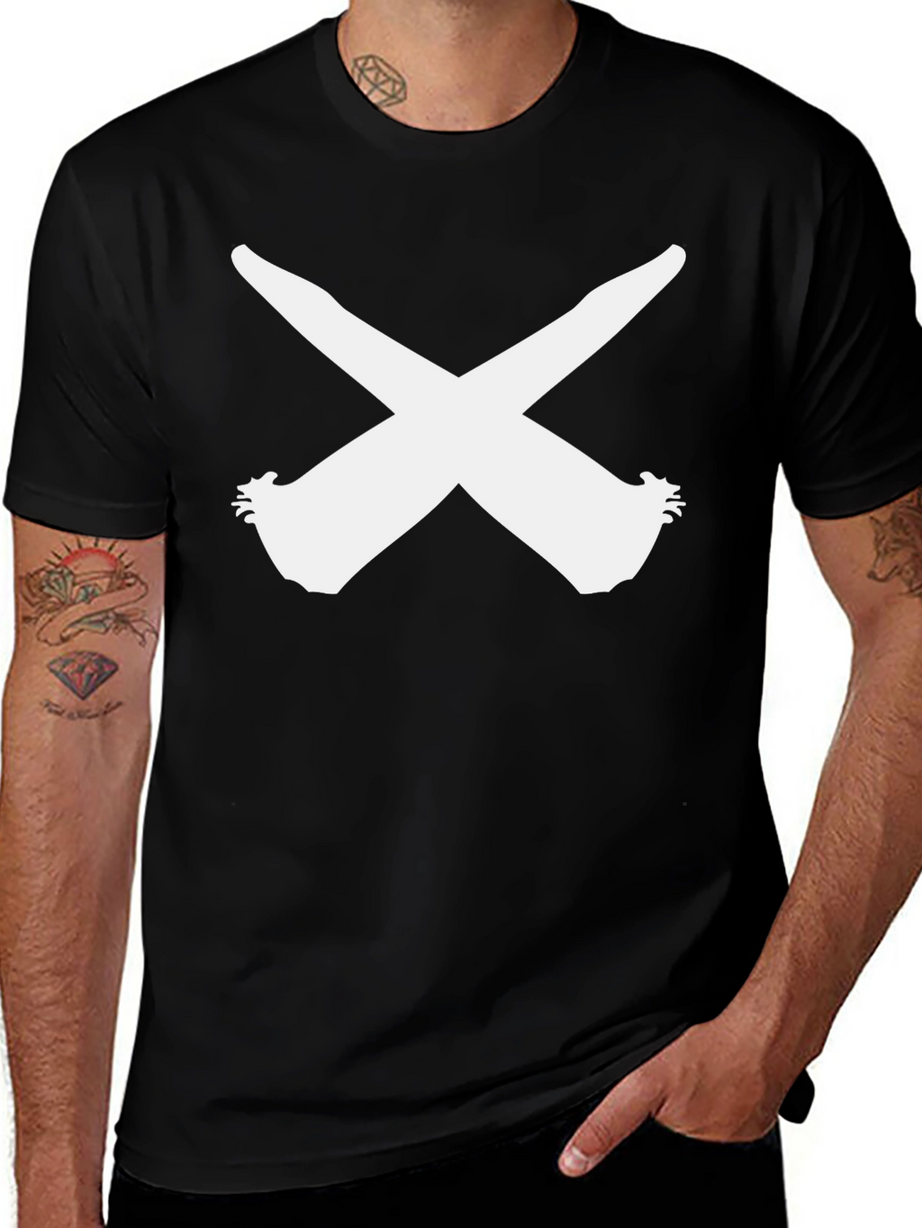 Criss Cross Corn Dog T-Shirt