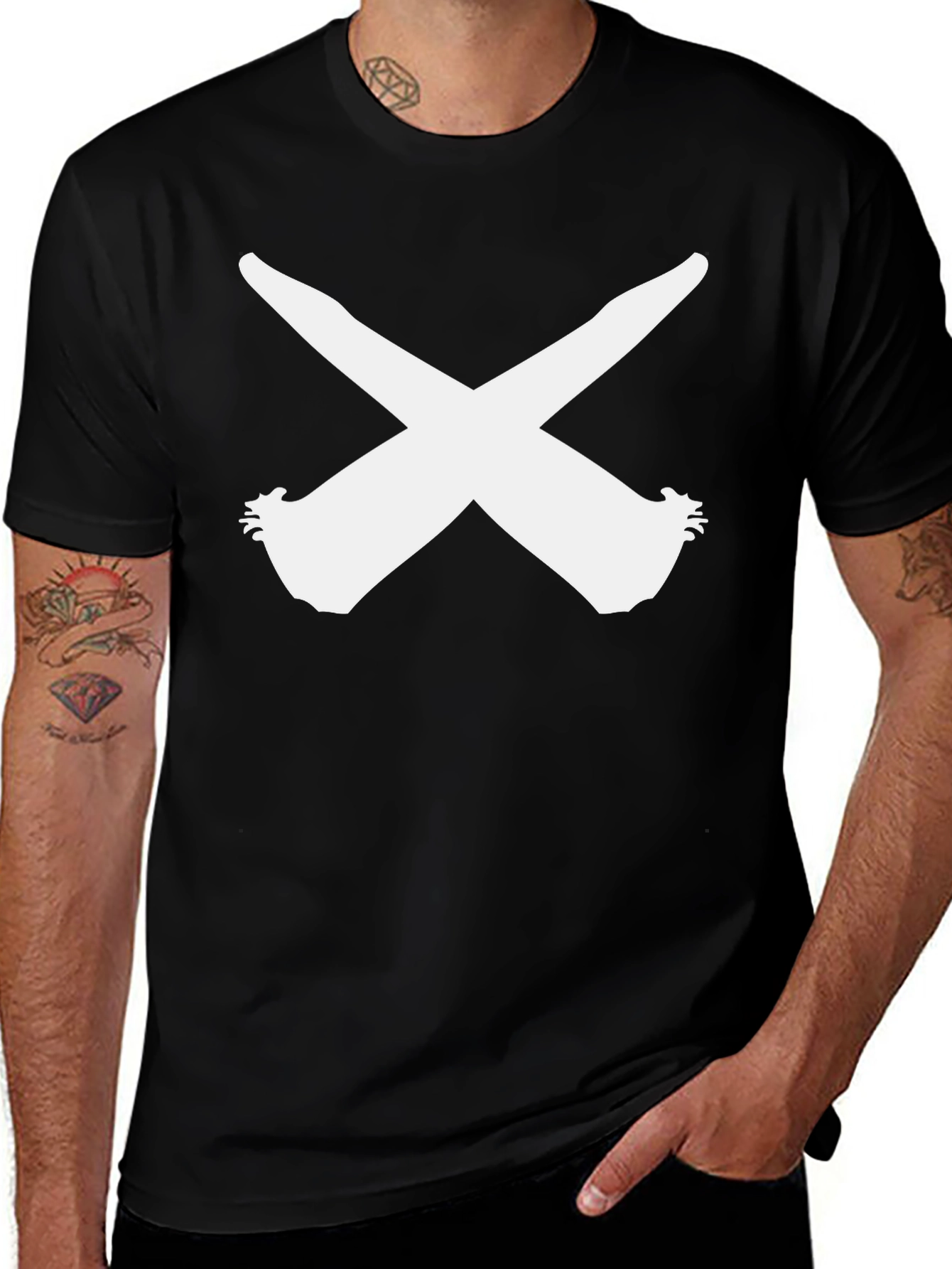 Criss Cross Corn Dog T-Shirt