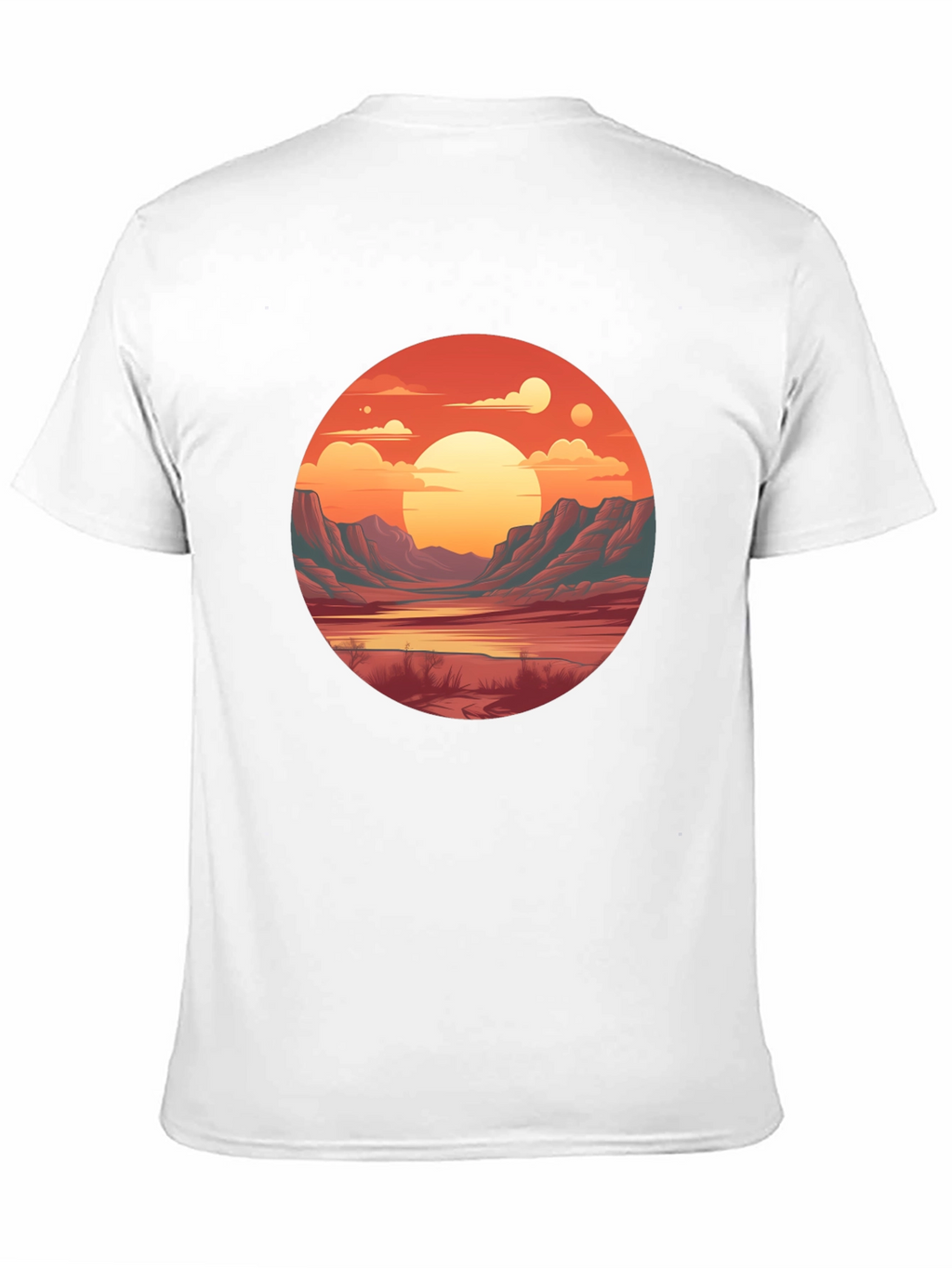 Sunset Vista Graphic Tee - Unisex Comfort
