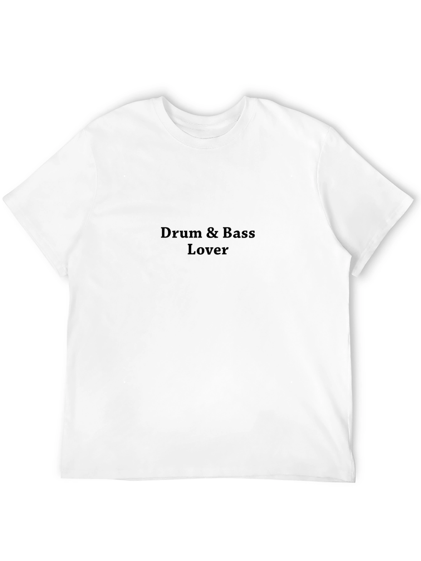 Drum & Bass Lover Black T-Shirt