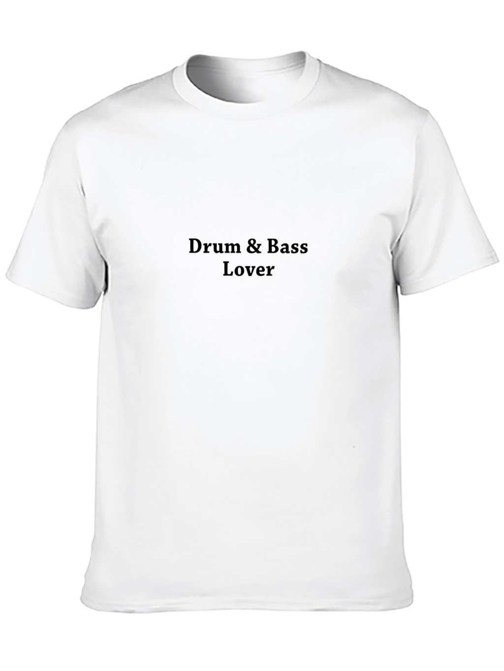 Drum & Bass Lover Black T-Shirt