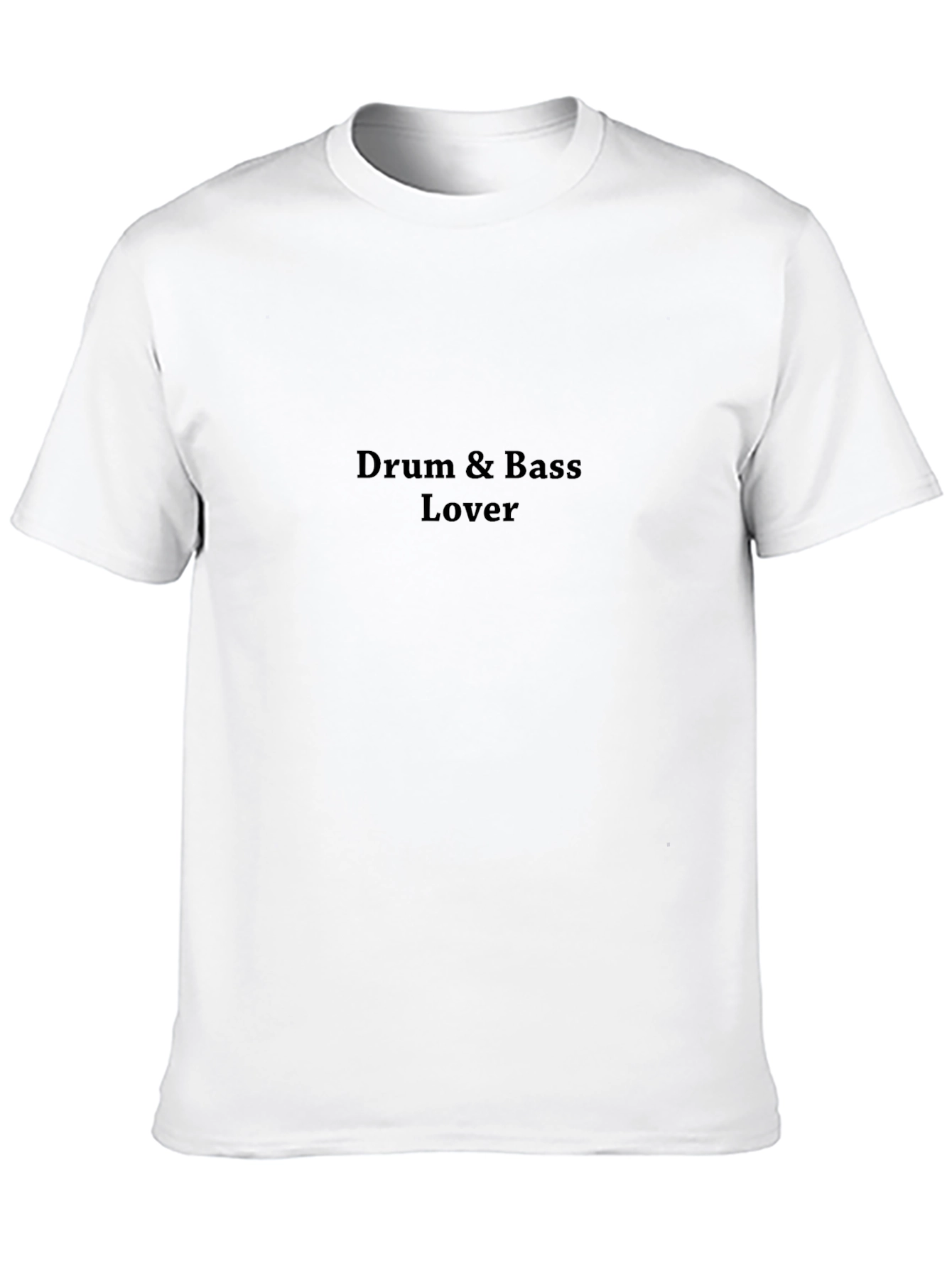Drum & Bass Lover Black T-Shirt