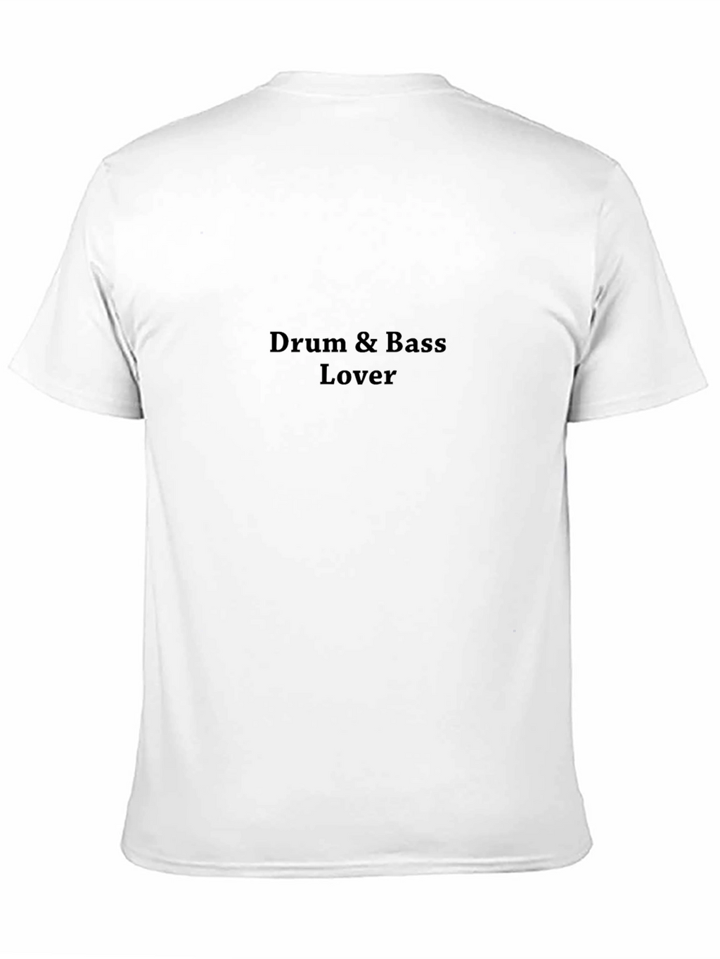 Drum & Bass Lover Black T-Shirt