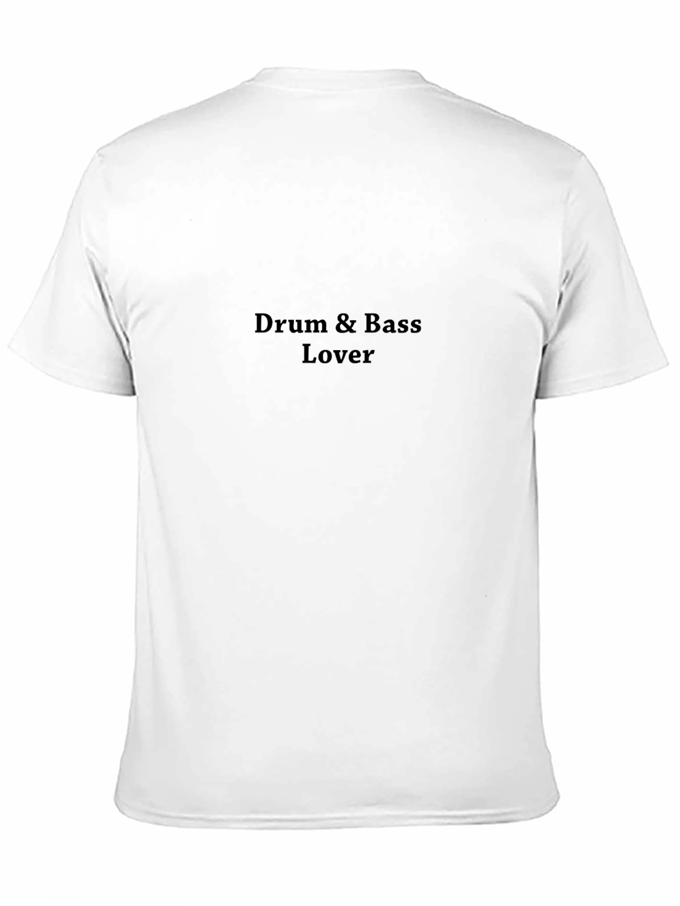 Drum & Bass Lover Black T-Shirt