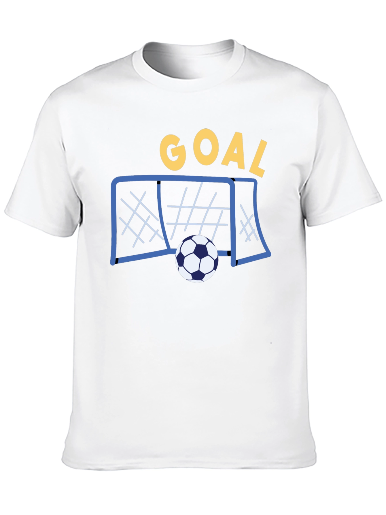 Goal! Soccer T-Shirt - Black Cotton Tee