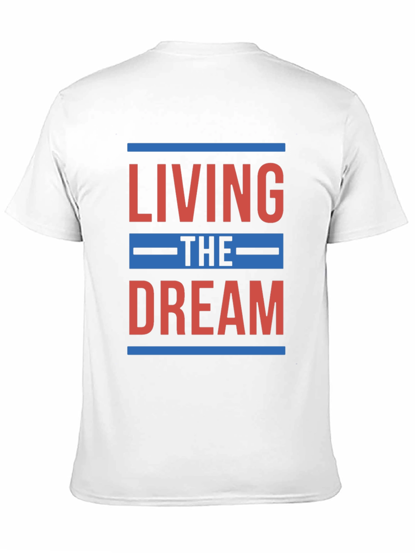 Living the Dream Graphic T-Shirt - Black