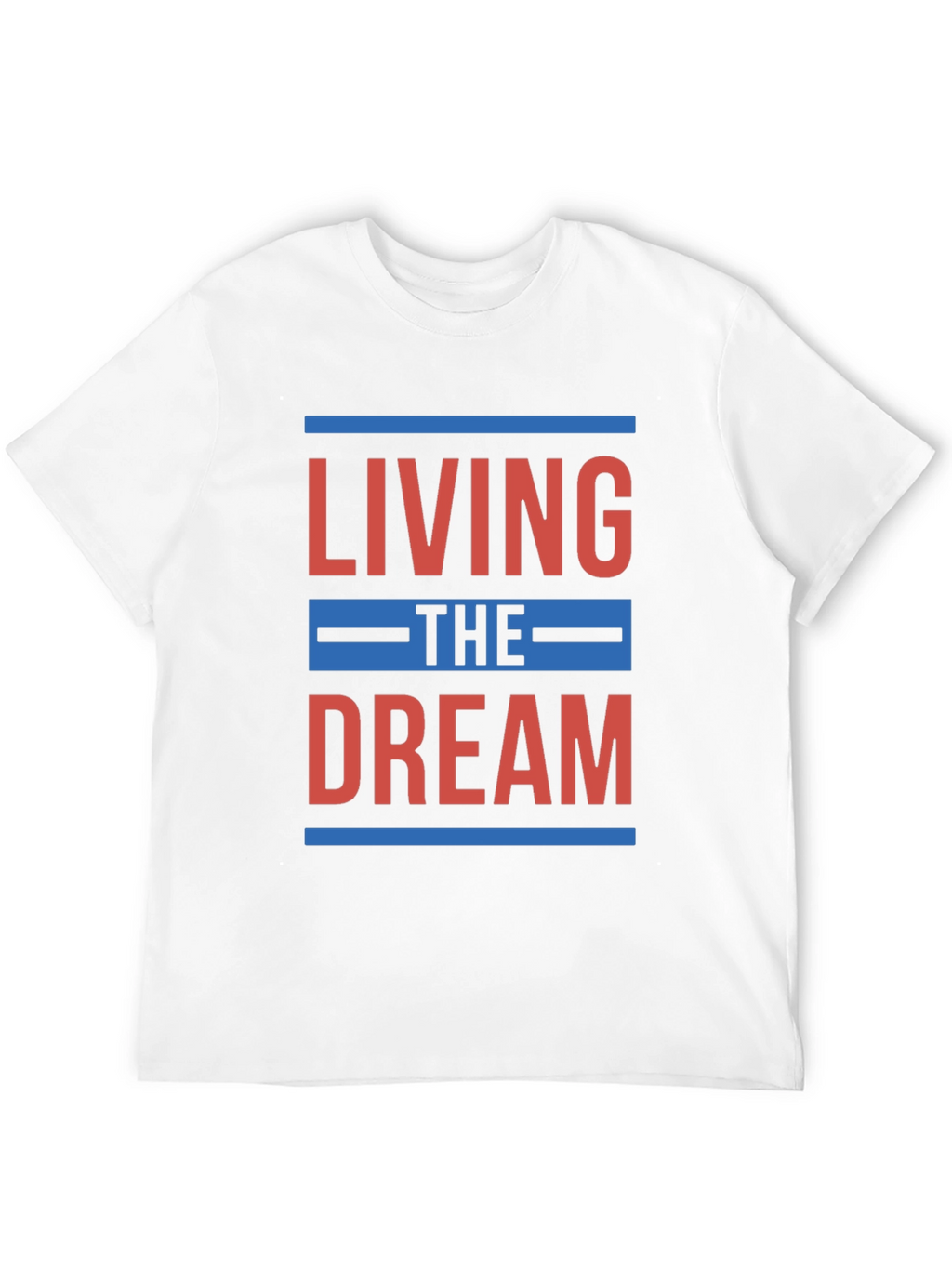 Living the Dream Graphic T-Shirt - Black