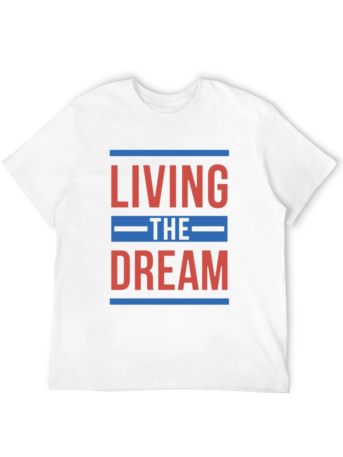 Living the Dream Graphic T-Shirt - Black
