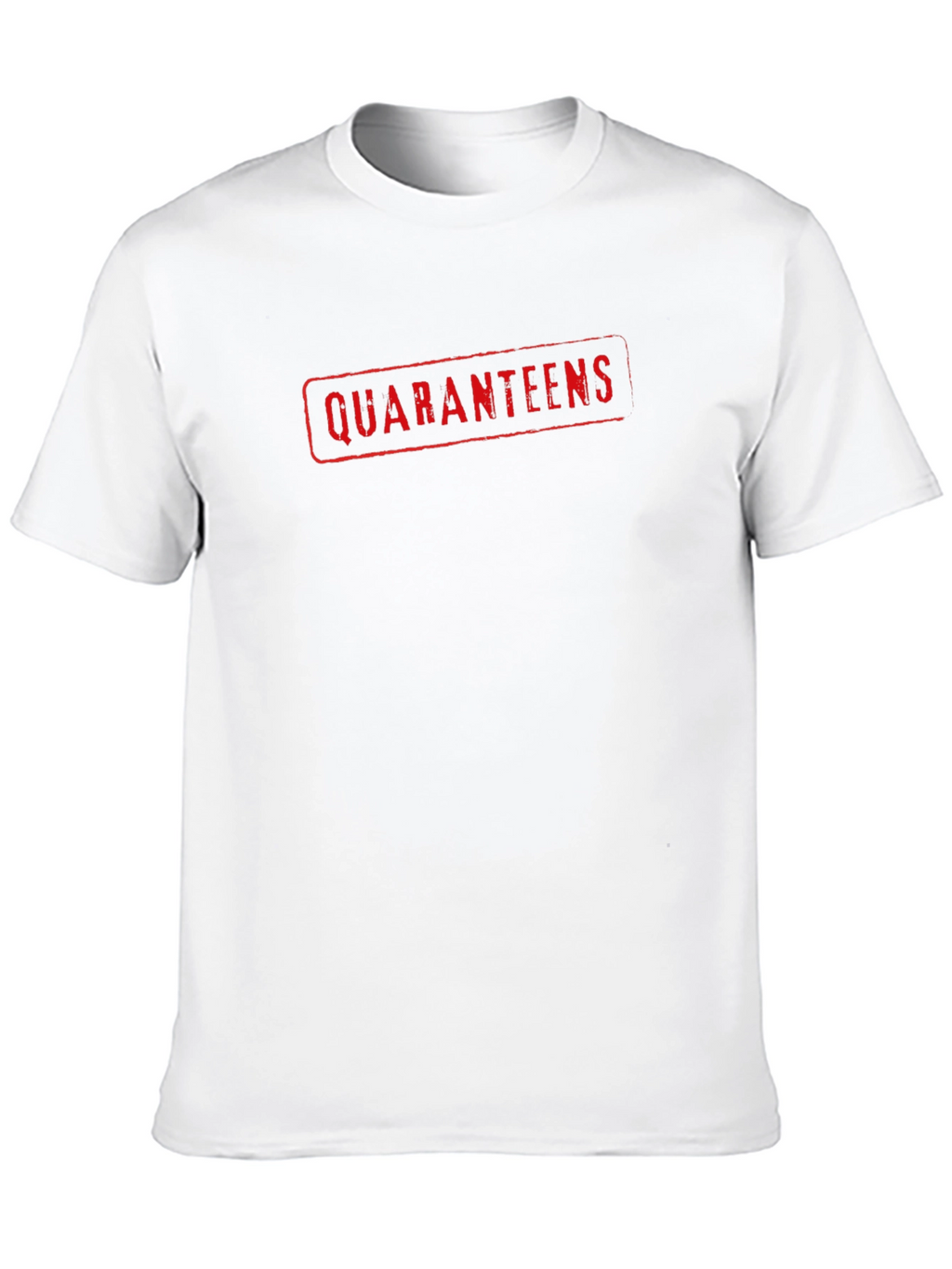Quaranteens Graphic Print Black T-Shirt