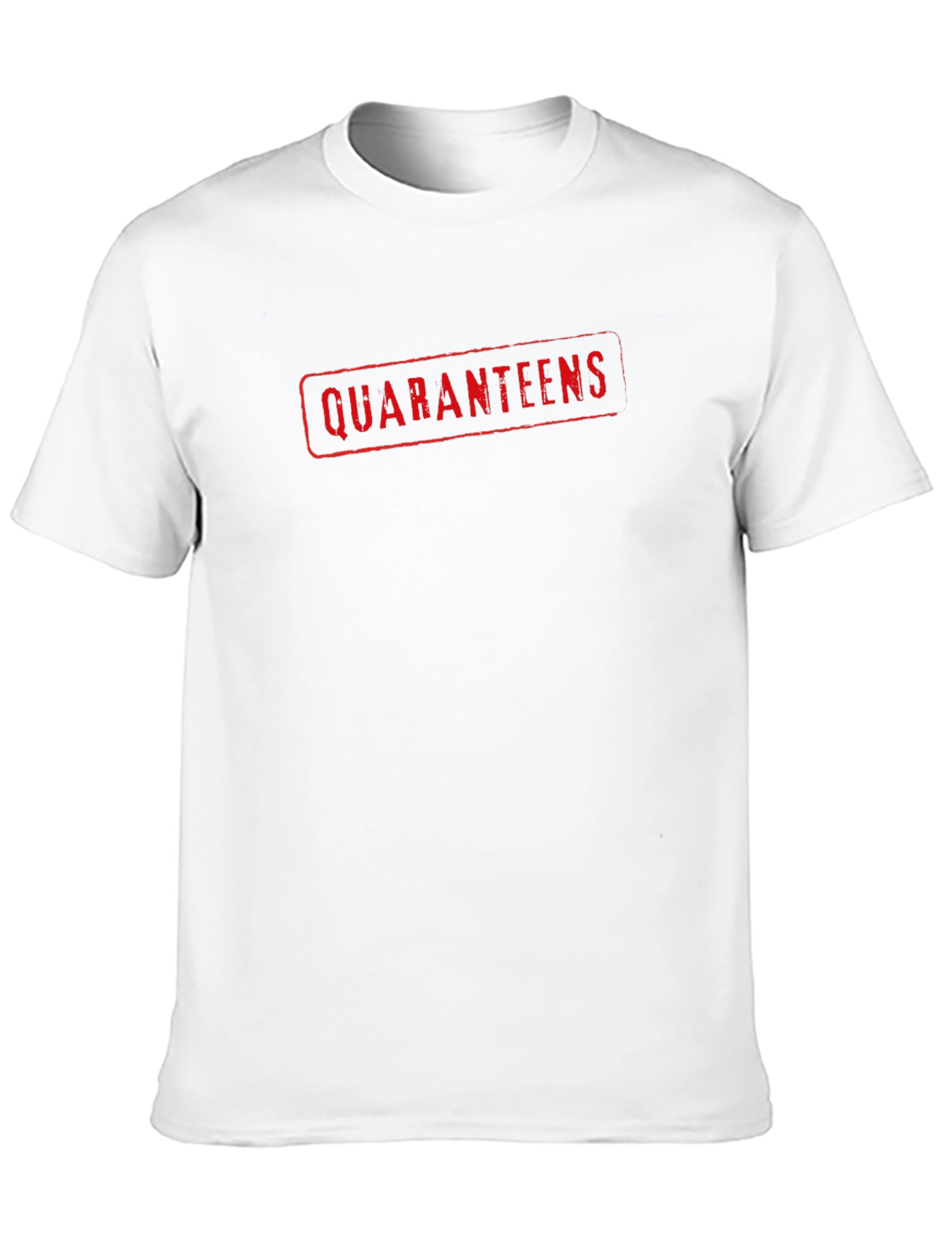 Quaranteens Graphic Print Black T-Shirt