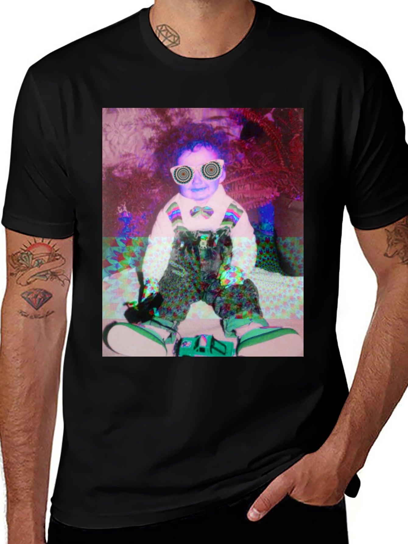 Psychedelic Baby Graphic Tee