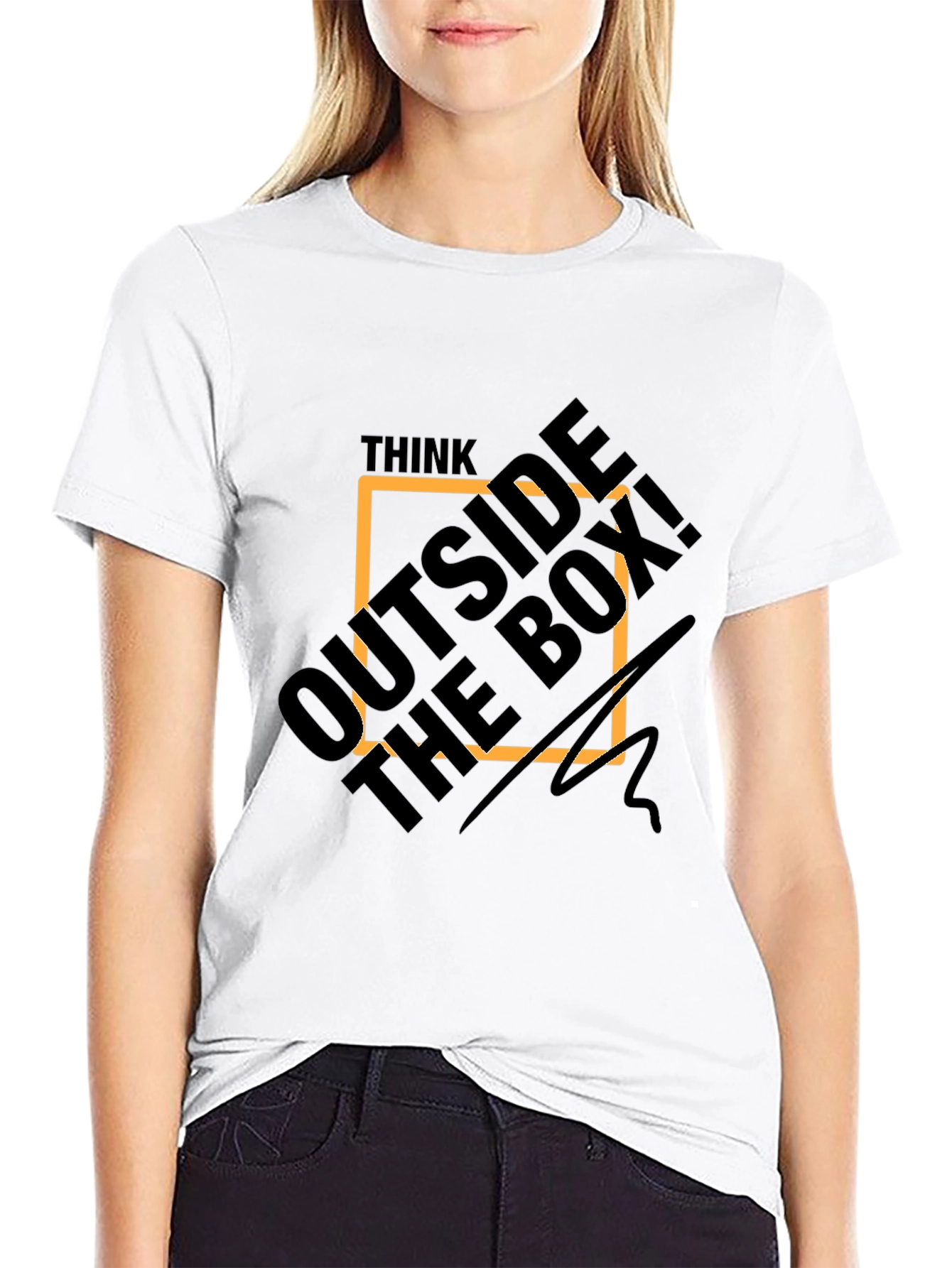 Think Outside the Box Graphic Tee