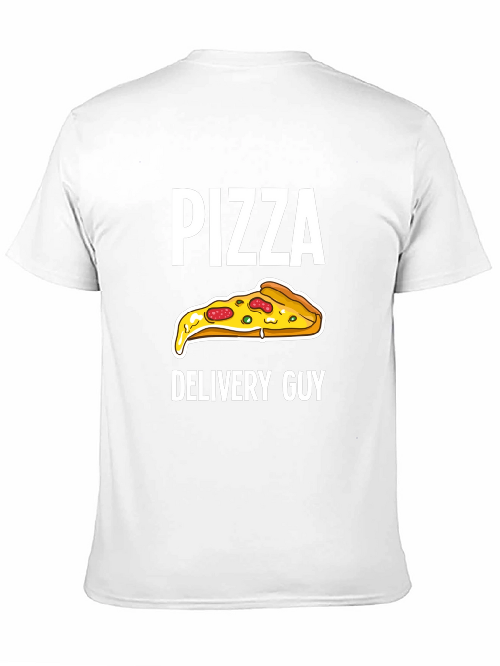 Pizza Delivery Guy Graphic Tee - Black