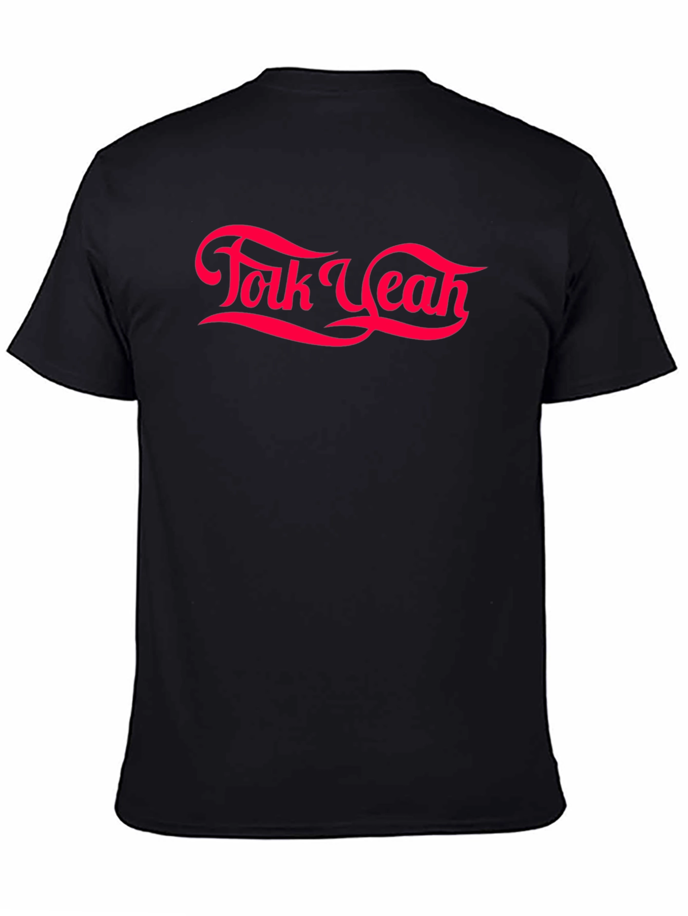 Folk Yeah Graphic Tee - Retro Style T-Shirt
